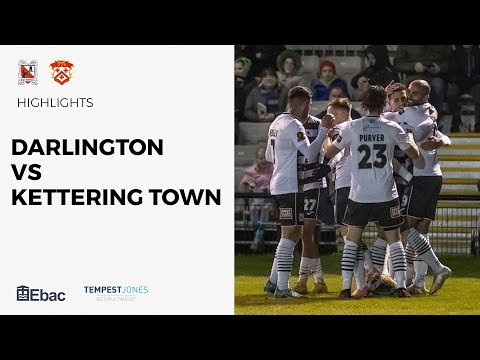 Darlington 2-2 Kettering Town - National League North - 2022/23