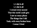 OneRepublic - I Lived lyrics 