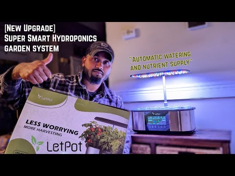 Most Advanced Hydroponic Garden  - LetPot lph-max 21 pods hydroponics growing system #review #letpot