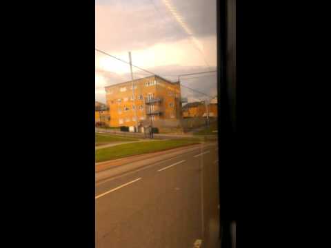 Sheffield Supertram from Granville Road to Spring Lane