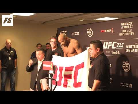 UFC 225 Official Weigh-In: Yoel Romero misses weight