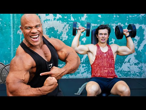 Training W/ 7x Mr. Olympia Phil Heath