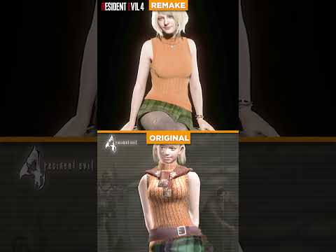 😮 Resident Evil 4: Original Ashley vs Remake Ashley | RE4 Graphics Comparison Series [Part 6]