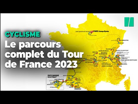 Tour de France 2023: le parcours complet