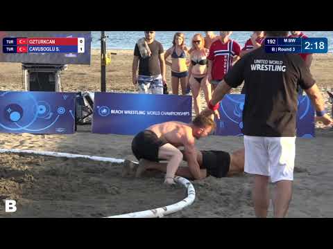 Round 3 Men's BW - 70 kg: M. OZTURKCAN (TUR) v. S. CAVUSOGLU (TUR)