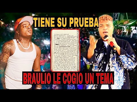 BRAULIO FOGON LE ROBO UN TEMA A INPERIO 38 Y MUESTRA LAS PRUEBAS