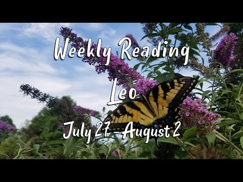 LEO - Weekly Tarot Reading for July 27 - August 2, 2020