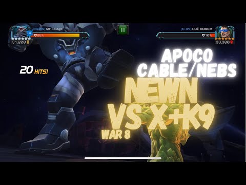 MP Blaze (NewN) vs X+K9