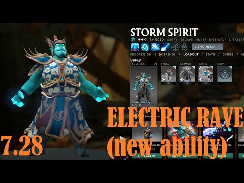 [STORM SPIRIT] Update 7.28 Aghanim's Shard (New Ability)