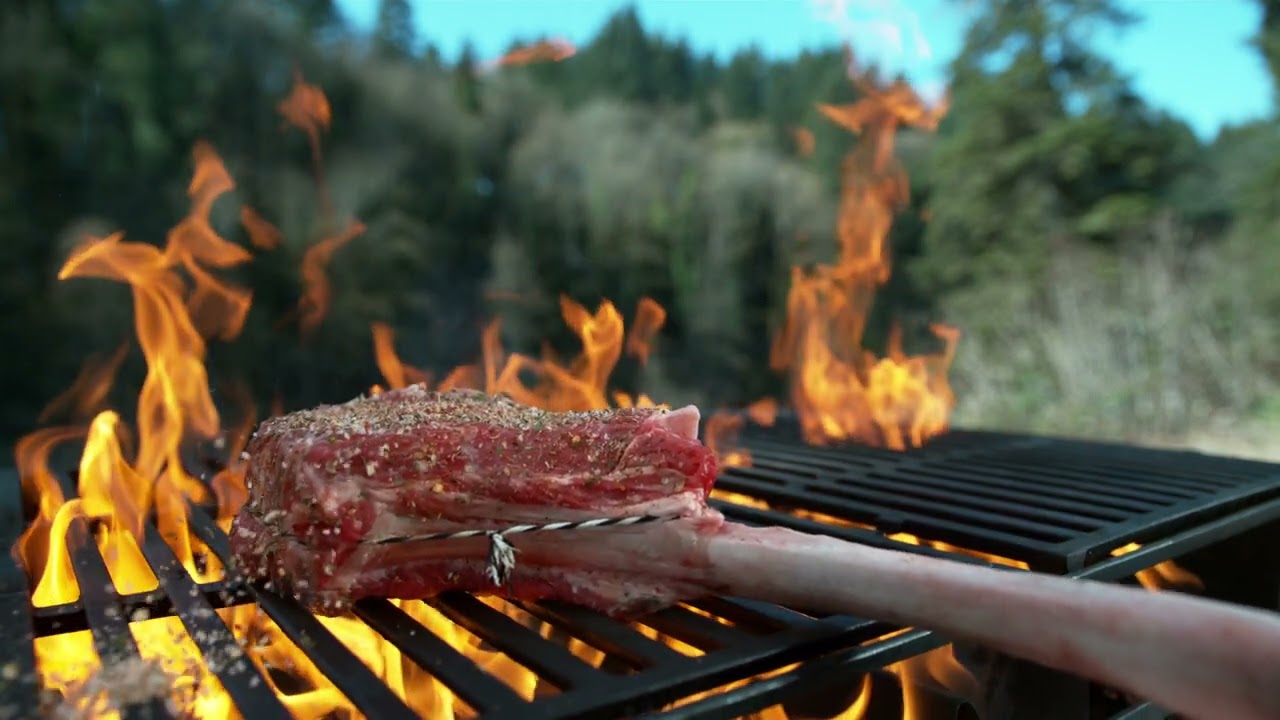 BARBECUE STEAK GRILL SPICES 4K