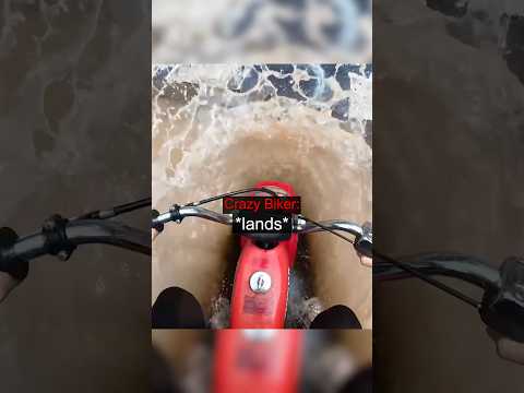 Biker Spins His Bike 😱