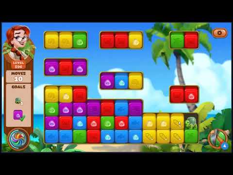 Lost Island Blast Adventure Level 596 - NO BOOSTERS 🏝️ | SKILLGAMING ✔️