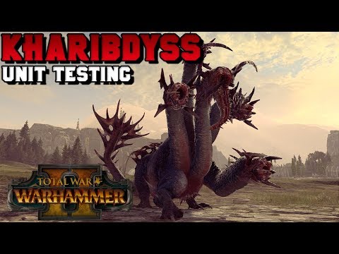 Unit Testing with Turin: Kharibdyss!! (Star Dragon, Necrosphinx, and MORE!) | Total War: Warhammer 2