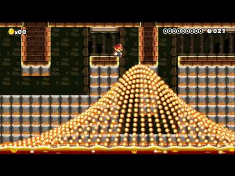 ?-15:Half-Minute Wavely Castle by Myuu - SUPER MARIO MAKER - NO COMMENTARY 1AW