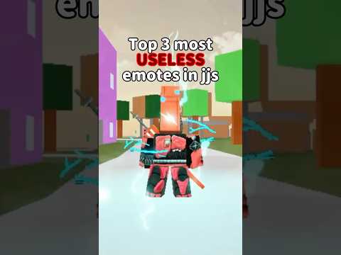 most USELESS emotes in jjs  #roblox #jujutsushenanigans #jjs #ranking #emote #shower #please