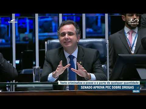 Porte de droga em qualquer quantidade deve ser criminalizada, decide Senado