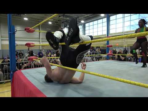 Prime Time Pro Wrestling presents Logan Easton Laroux vs Trish Adora from First Annual IGPTTCI