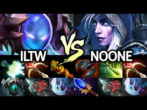 NOONE Drow Ranger Mid VS ILTW Arc Warden Battle of Pro Player Dota 2