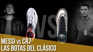 preview picture of video 'Las botas de Messi y Cristiano para el Clásico'