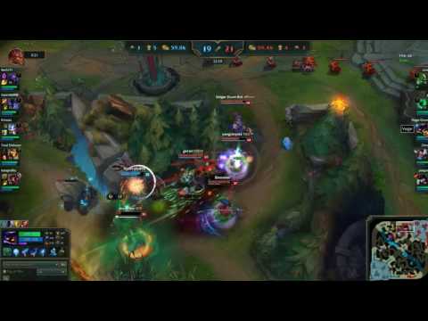 Veigar doom bot penta kill!