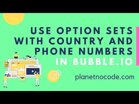 How to use Option Sets with country and phone numbers in Bubble.io thumbnail
