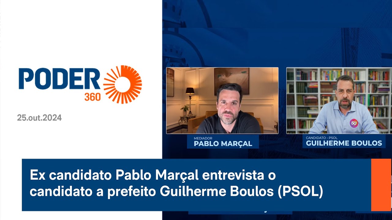 Pablo Marçal entrevista Guilherme Boulos; assista à íntegra