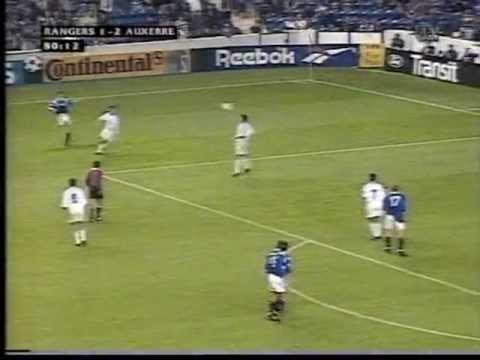 Rangers v Auxerre 25/9/96
