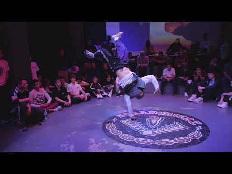 pro 1x1 bboy Amazing Troll vs GANZ - BREAKONIERS 5 YEARS ANNIVERSARY