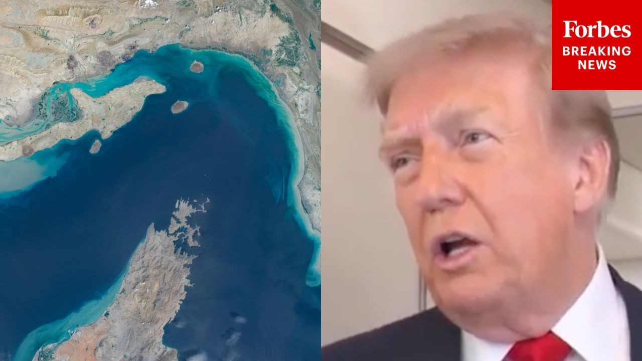 Video | Trump: Iran Will Pay For Damages To Ships Struck In Strait Of Hormuz