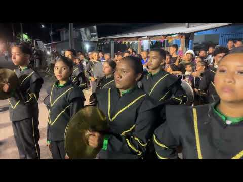 Banda da Escola Maestro Antônio Inglês apresentação na vila do Guarumã Acará 2026