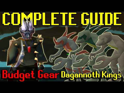 Dagannoth Kings Guide - Low budget Gear w/ Safespot | OSRS Old School Runescape