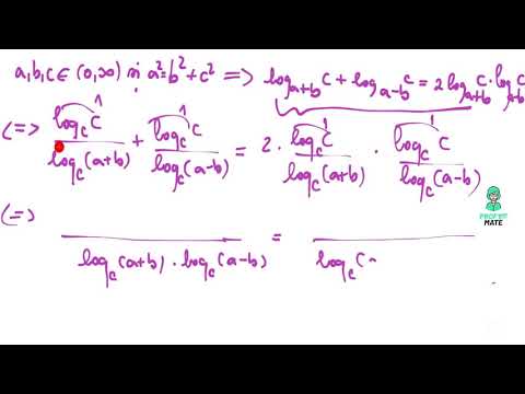 Exercițiu cu logaritmi