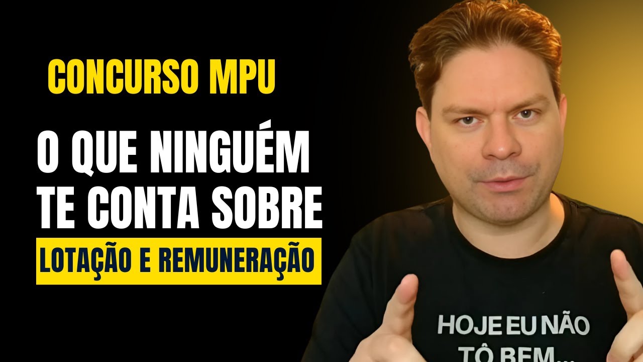 CONCURSO MPU | TODOS OS DETALHES SOBRE LOTAÇÃO E REMUNERAÇÃO