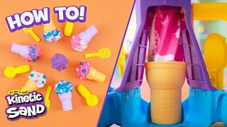 Kinetic sand Zmrzlináreň