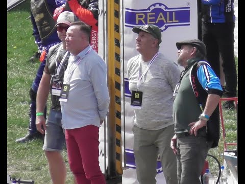 Byłe gwiazdy Kolejarza Opole na przezentacji przed finałem Złotego Kasku - Opole 21.04.2025