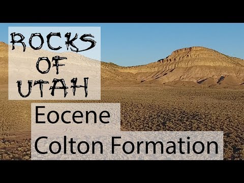 Eocene Colton Formation - Rocks of Utah