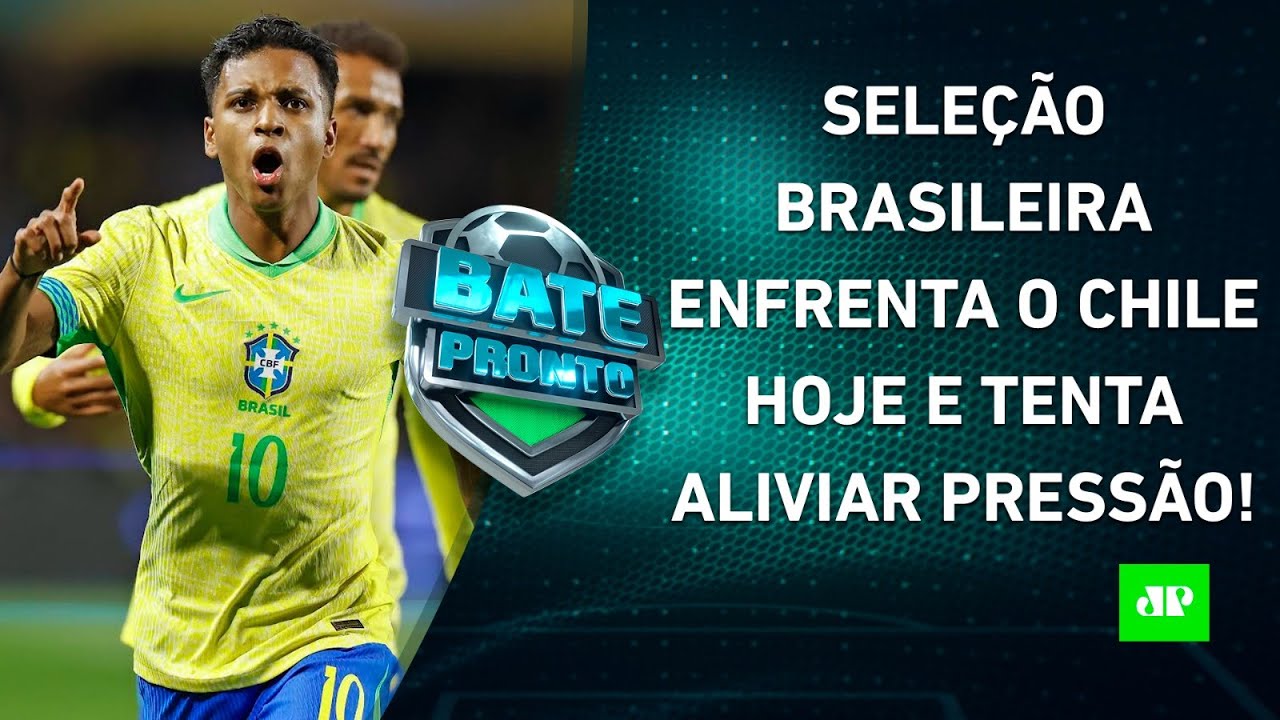 PRESSIONADA, Seleção Brasileira JOGA HOJE e tenta RESPIRAR nas Eliminatórias! | BATE-PRONTO
