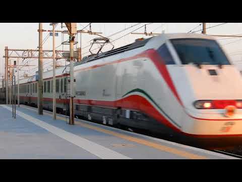 Frecciabianca 8802 da Ancona a Milano Centrale in transito a Castelbolognese
