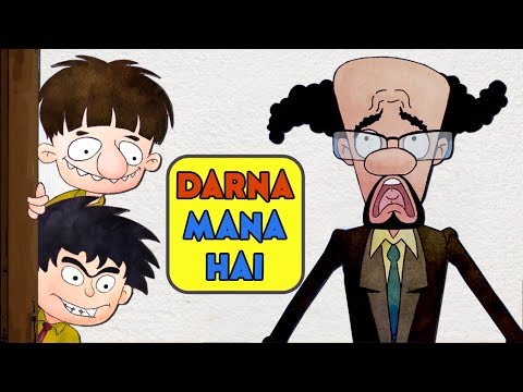 Bandbudh Aur Budbak - Episode 101 | Darna Mana Hai | Funny Hindi Cartoon For Kids | ZeeQ