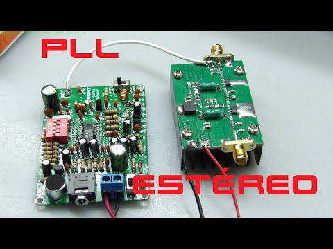 Um Super Transmissor de FM PLL Estéreo que pode alcançar mais de 5 Km com estes 2 kits.