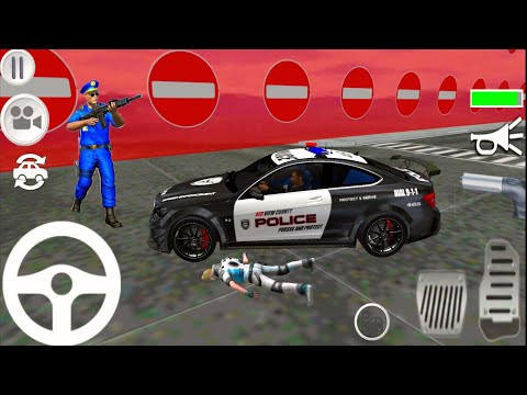 Police Car Mercedes S63 Hot Pursuit Driving Simulator 3D - Android Gameplay