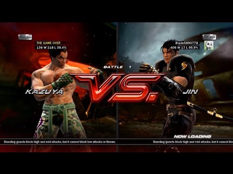 Tekken 6 Jin Kazama Vs. Kazuya Mishima 