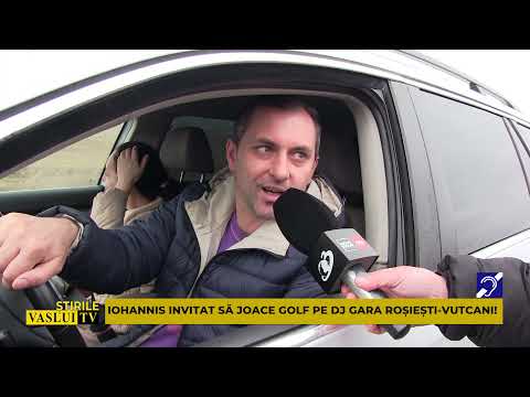 ȘTIRE IOHANNIS INVITAT SA JOACE GOLF PE DJ GARA ROSIESTI VUTCANI! 10 01 2022