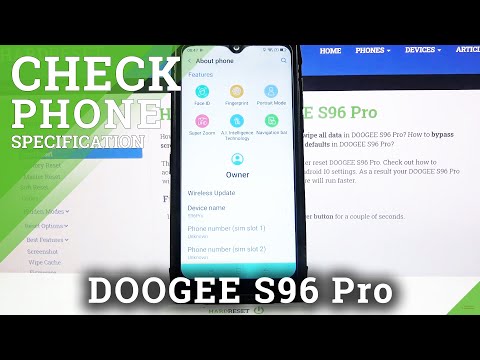 How to Check Phone Specifications in DOOGEE S96 Pro – Find Phone Specs