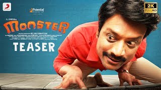 Monster – Official Teaser ( Tamil ) | SJ Suryah, Priya Bhavani | Justin Prabhakaran