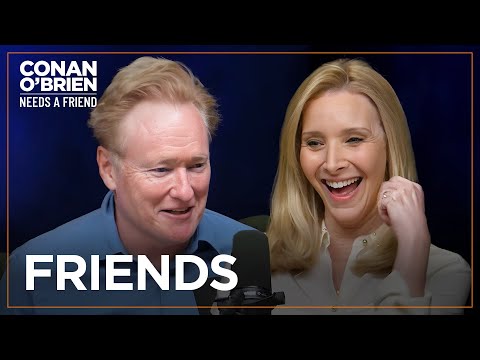 Conan Sat With The “Friends” Cast At Lisa Kudrow’s Wedding  | Conan O'Brien Needs A Friend