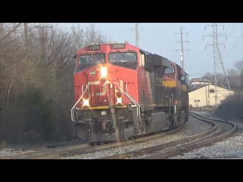 CN/KCS Power, BRW GP9, and more: Railfanning Richmond and Petersburg, VA 3-15-22 Part 2