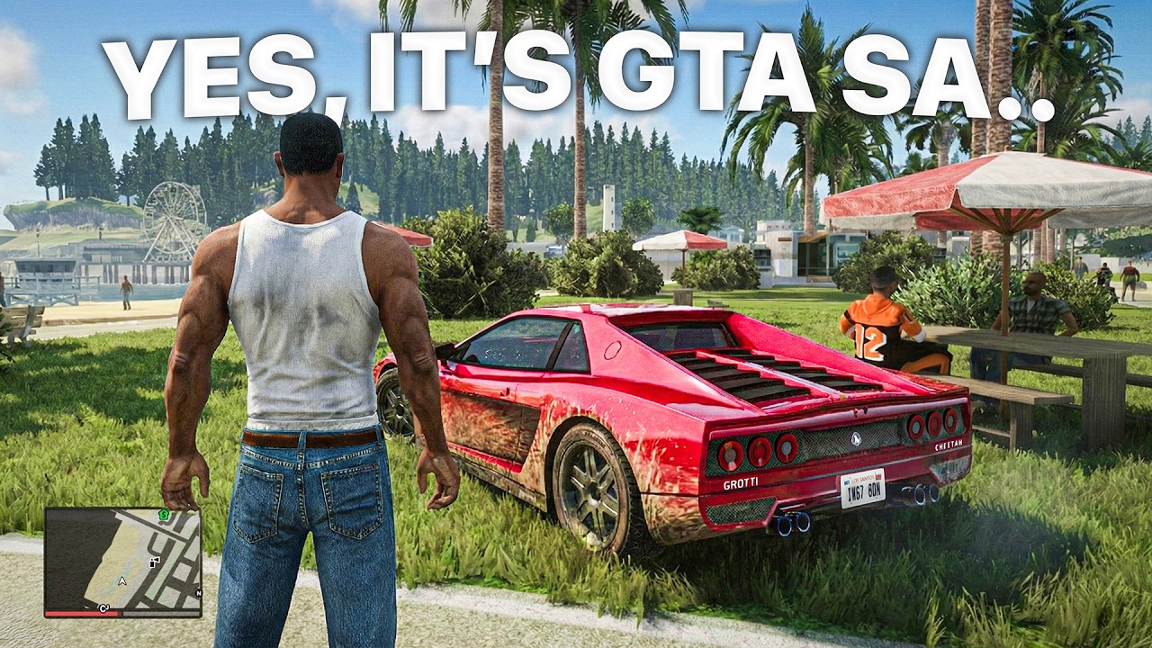 I Made GTA San Andreas Closer To GTA 5..