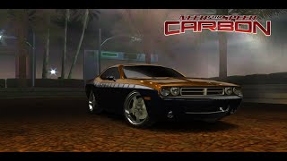 NFS CARBON - INTRO DODGE CHALLENGER CONCEPT GAMEPLAY