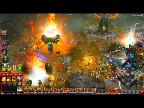 Badab War: Astral Claws vs Salamanders, 3v3, Hard AI - Warhammer 40K: Dawn Of War 3 - Elite Mod